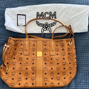 Liz Reversible Medium Visetos Tote Bag